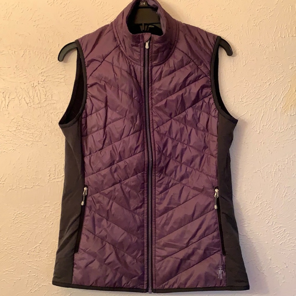 Smartwool quilted vest. Women’s Large. Exc. Condition.